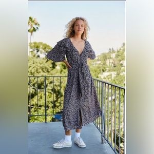 Free People Floral Maxi Dress